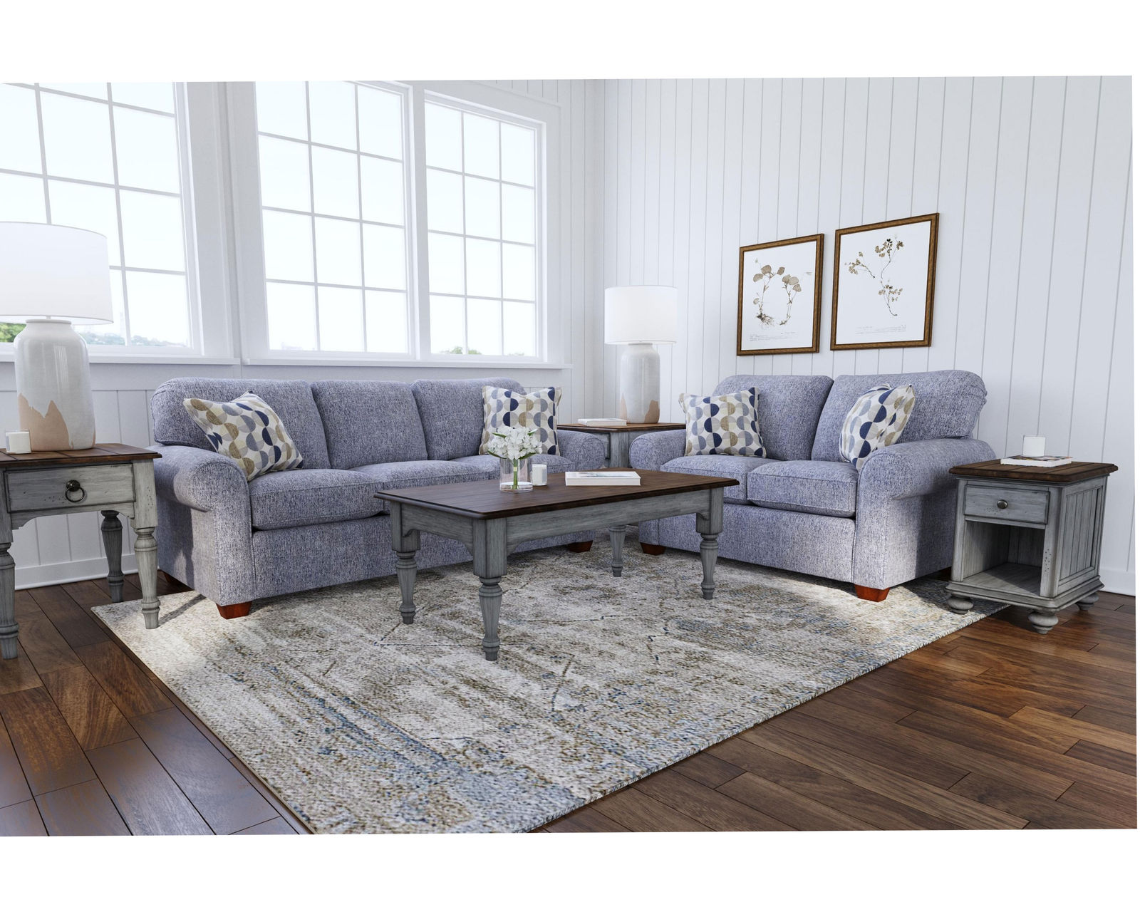 Thornton 5535 Sofa (100+ fabrics) 77" or 87" - Flexsteel first year warranty covers everything (product and labor)