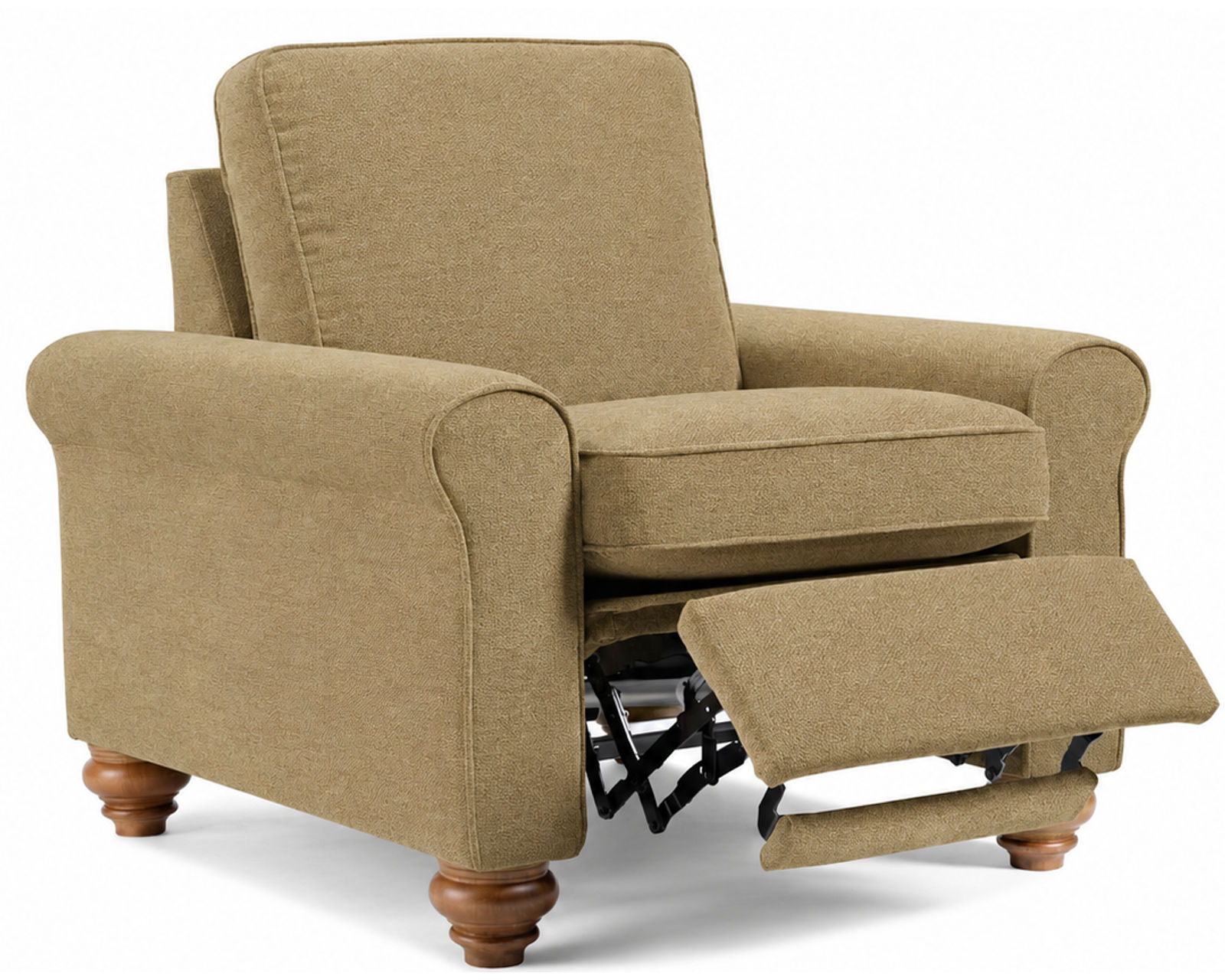 Weston 88" Power Incliner Sofa (+100 fabrics) 3 wood finishes - Available in Both Standard and High Performrance Fabrics