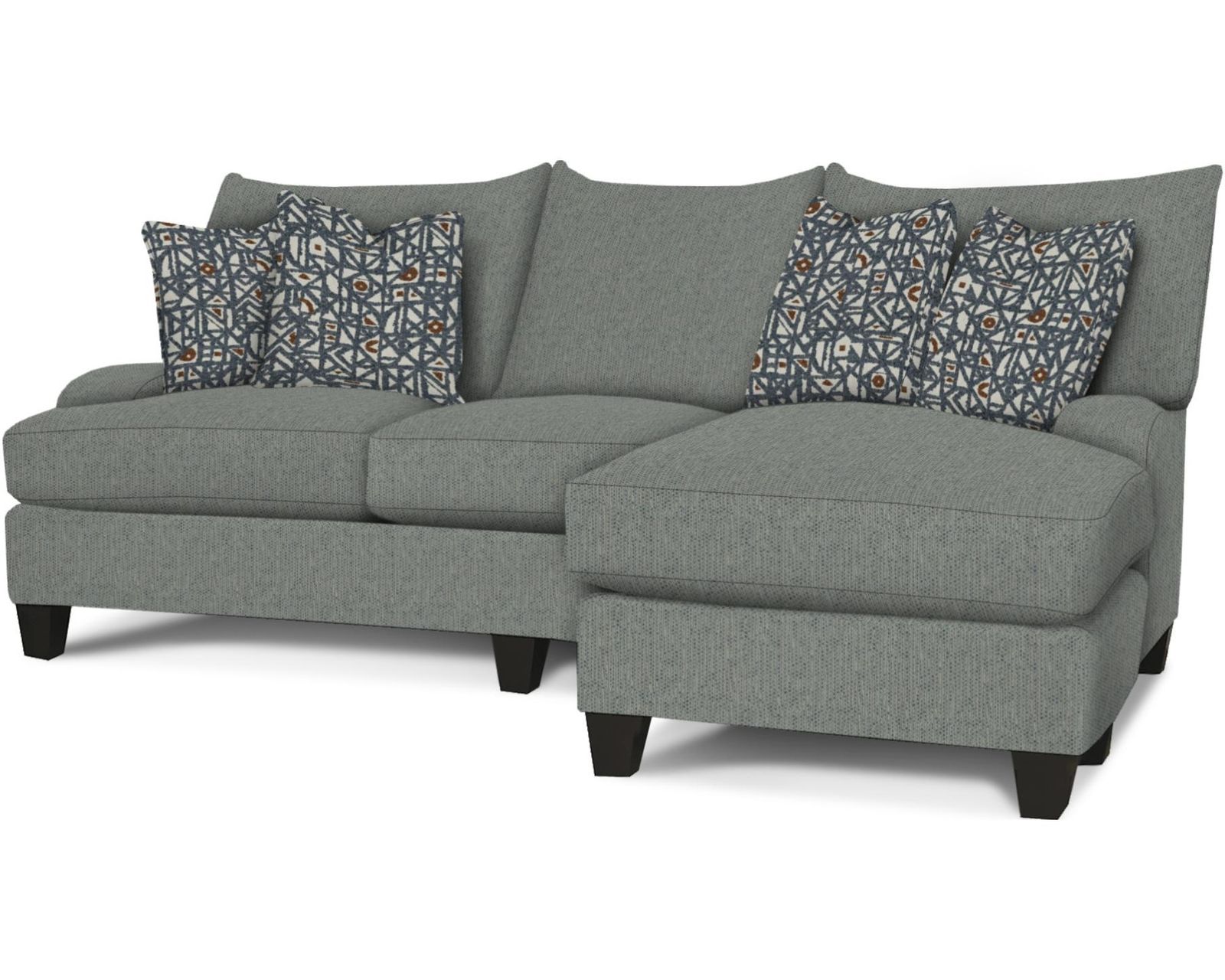 Catalina Sofa Chaise  (+100 Standard and Performance Fabrics) - Chaise can be placed on the left or right side