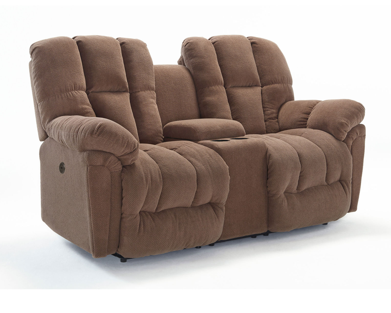 Lucas Double Reclining Sofa (+100 fabrics) 87" - Lucas Double Reclining Console Loveseat (Rocker Reclining Console Loveseat Availabled
