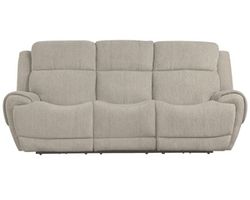 Spencer 91" Power Headrest Power Reclining Sofa Pebble (In stock - Fast shipping)