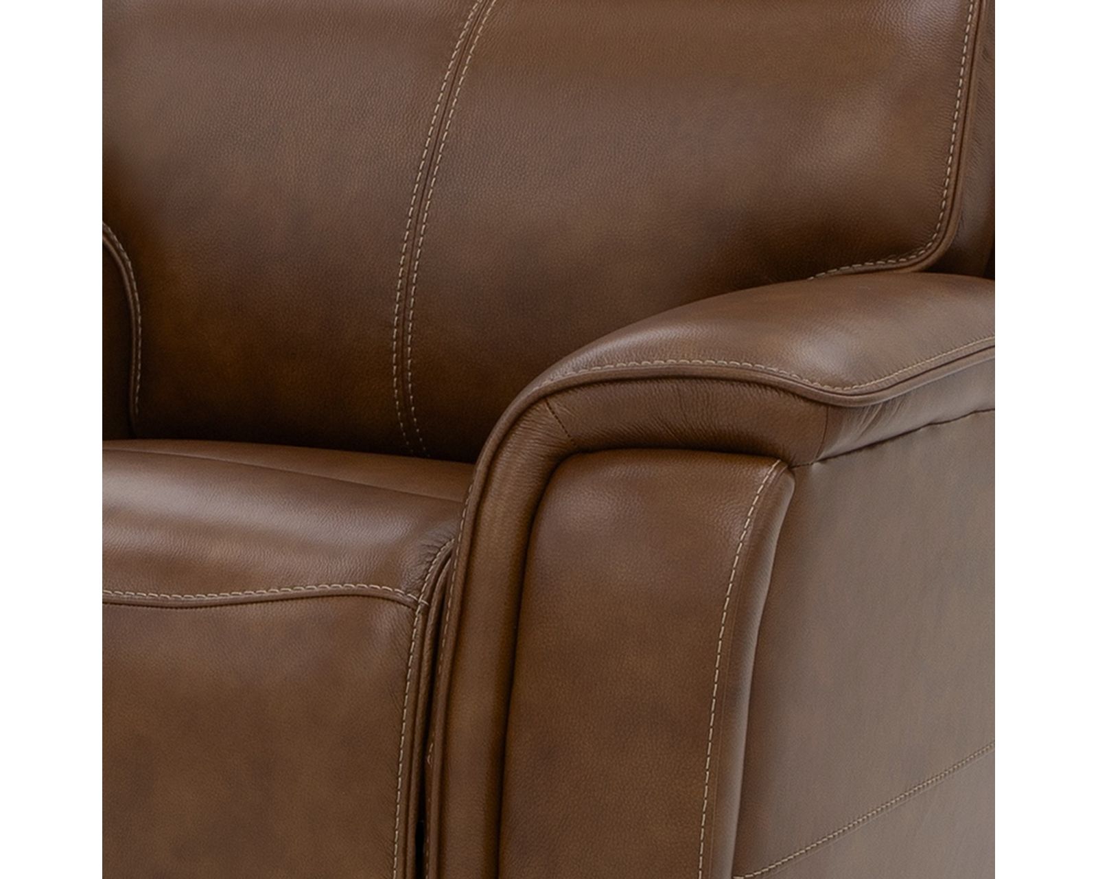 Walker 1580-72 Triple Power Leather Reclining 90" Sofa w/Drop down table(2 colors) - Built Better. Sitting Smarter.