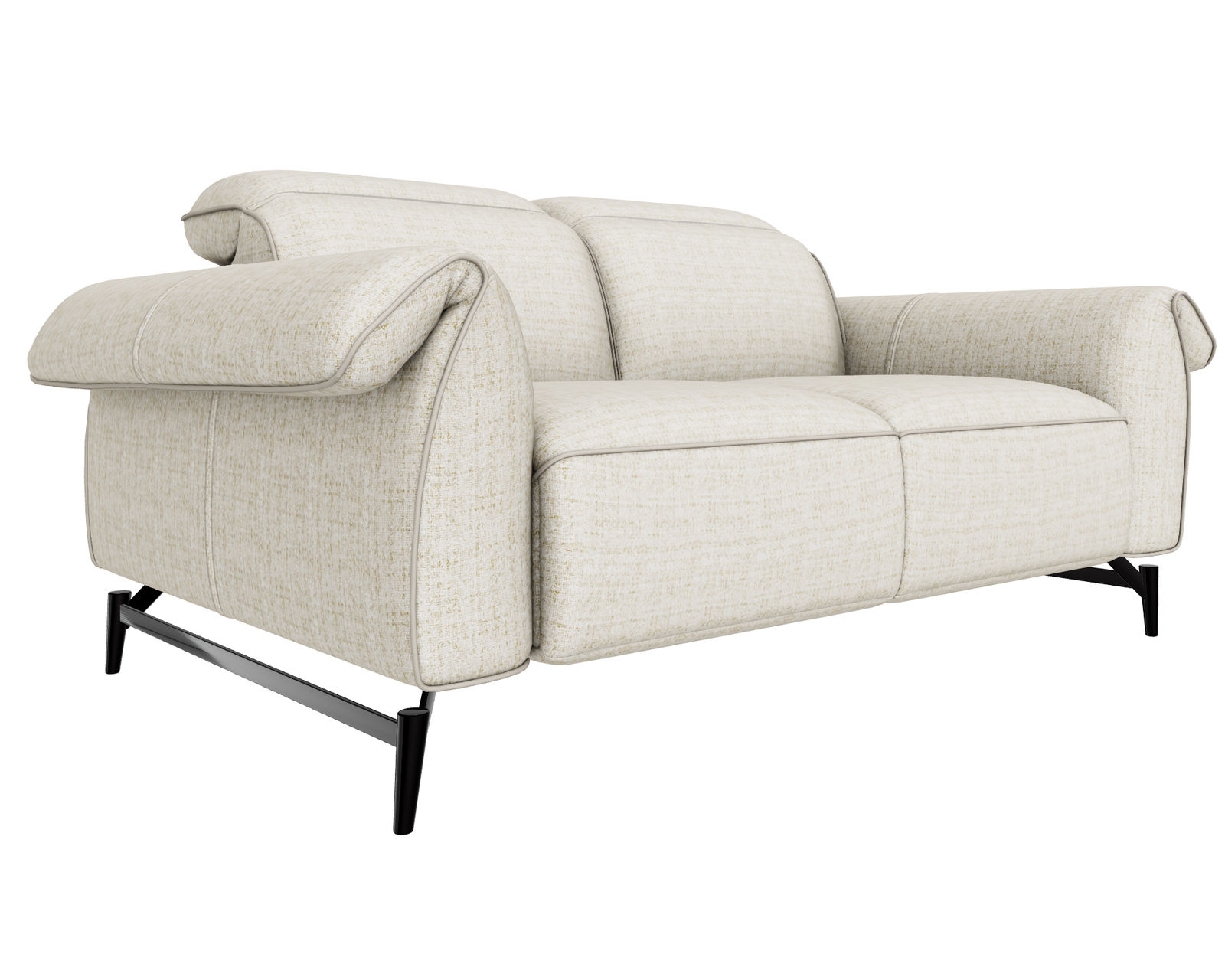 Leggiadro C143 Power Reclining Sofa (81" or 93") +40 fabrics - Leggiadro 81" Power Reclining Sofa