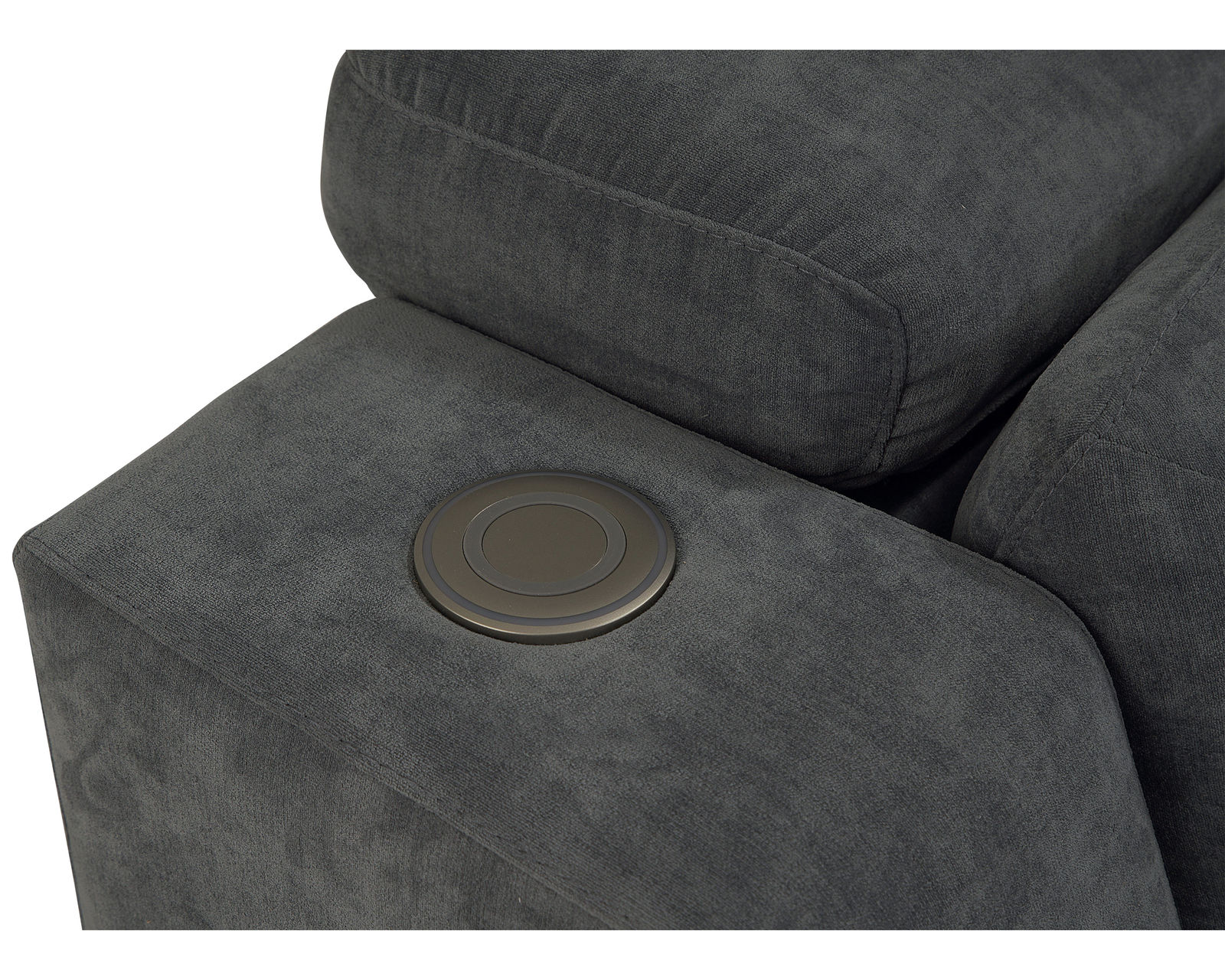 Apex 44008 Reclining Sectional (+200 colors) - Features wireless charging