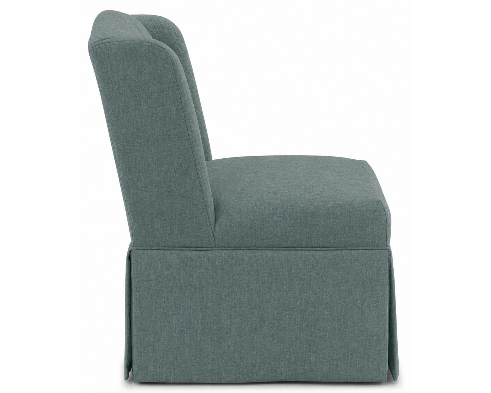 Erin & Ben™ Clarabelle Armless Accent Chair (+50 exclusive fabrics) - Tailored Comfort for Every Room.