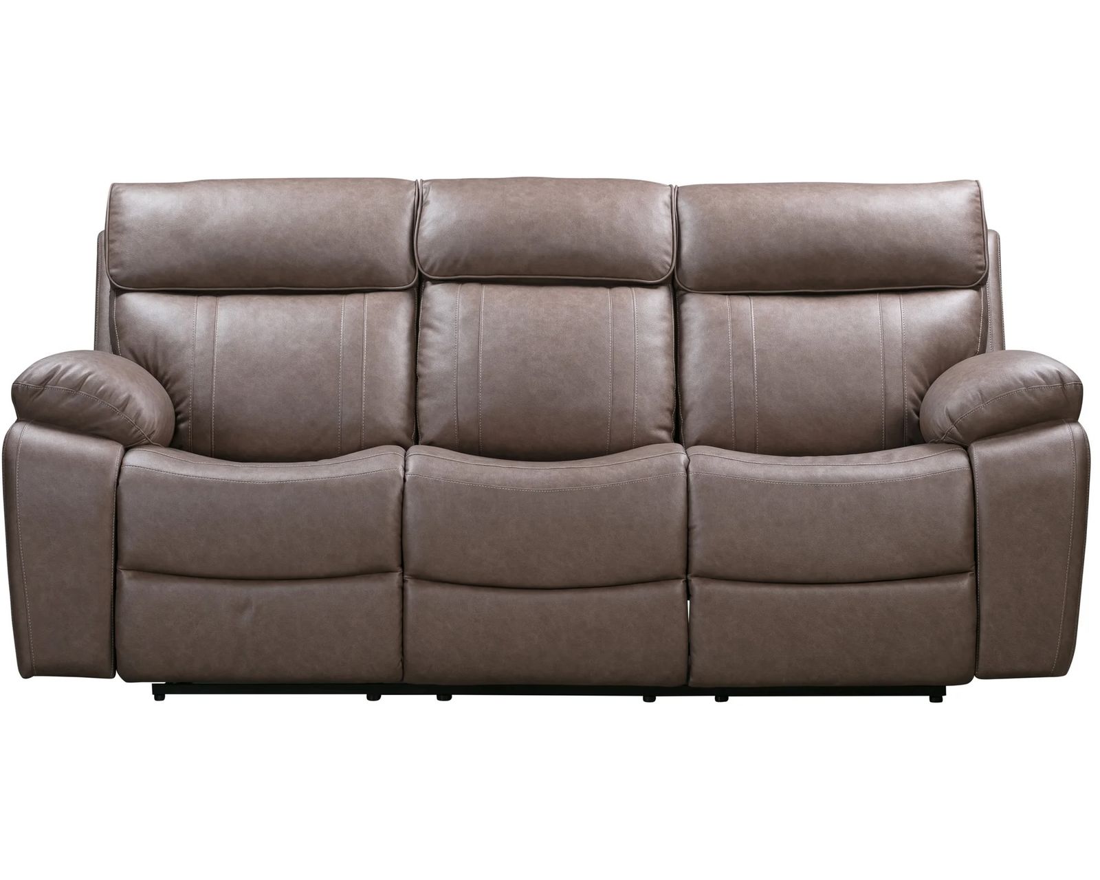Theon 88" Reclining Sofa w/ Drop Down Table (In stock - Fast shipping) - Theon Reclining Sofa w/ Center Drop Down Table
