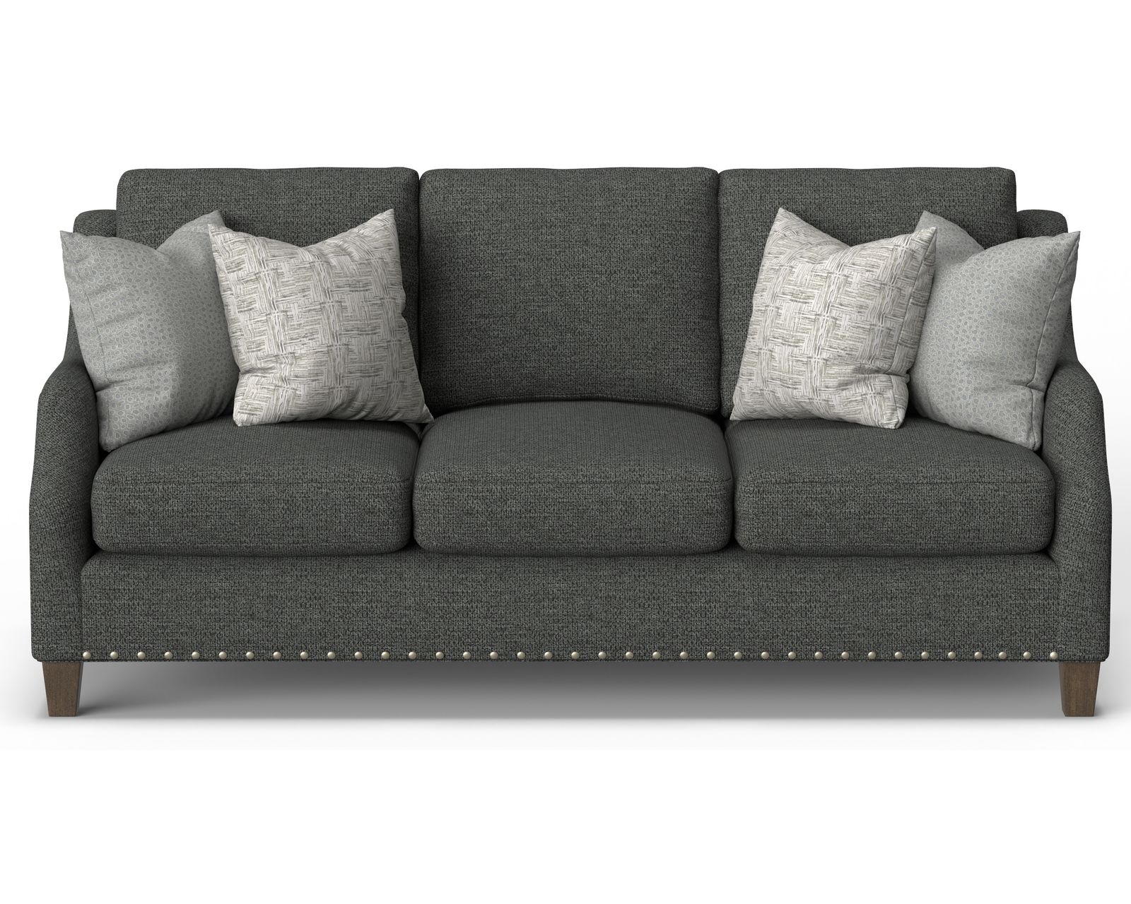 Gianna 7824 Sofa (86") +100 fabrics) - Gianna Nail Head Sofa