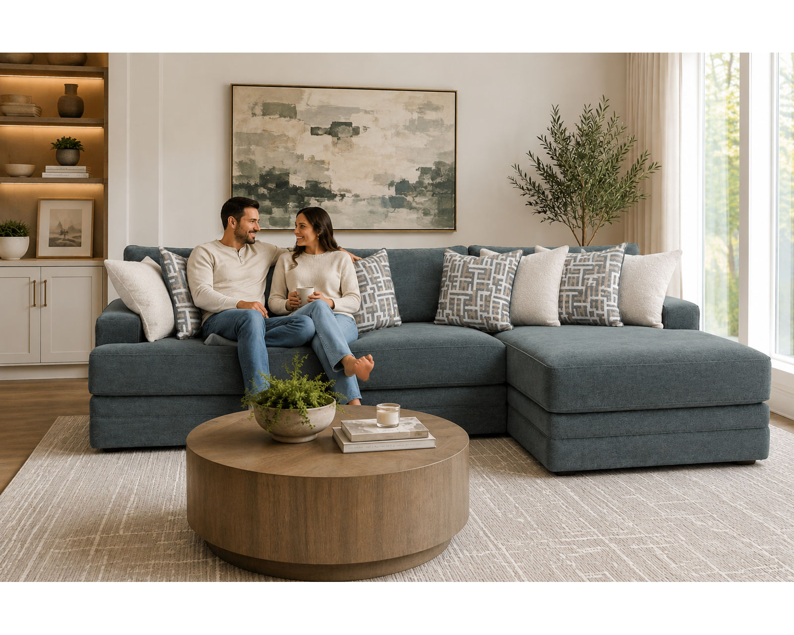 Briggs 934 Modular Sectional (Relaxed Contemporary Style. Plush Comfort) - Affordable Luxury, Designed for Real Life.