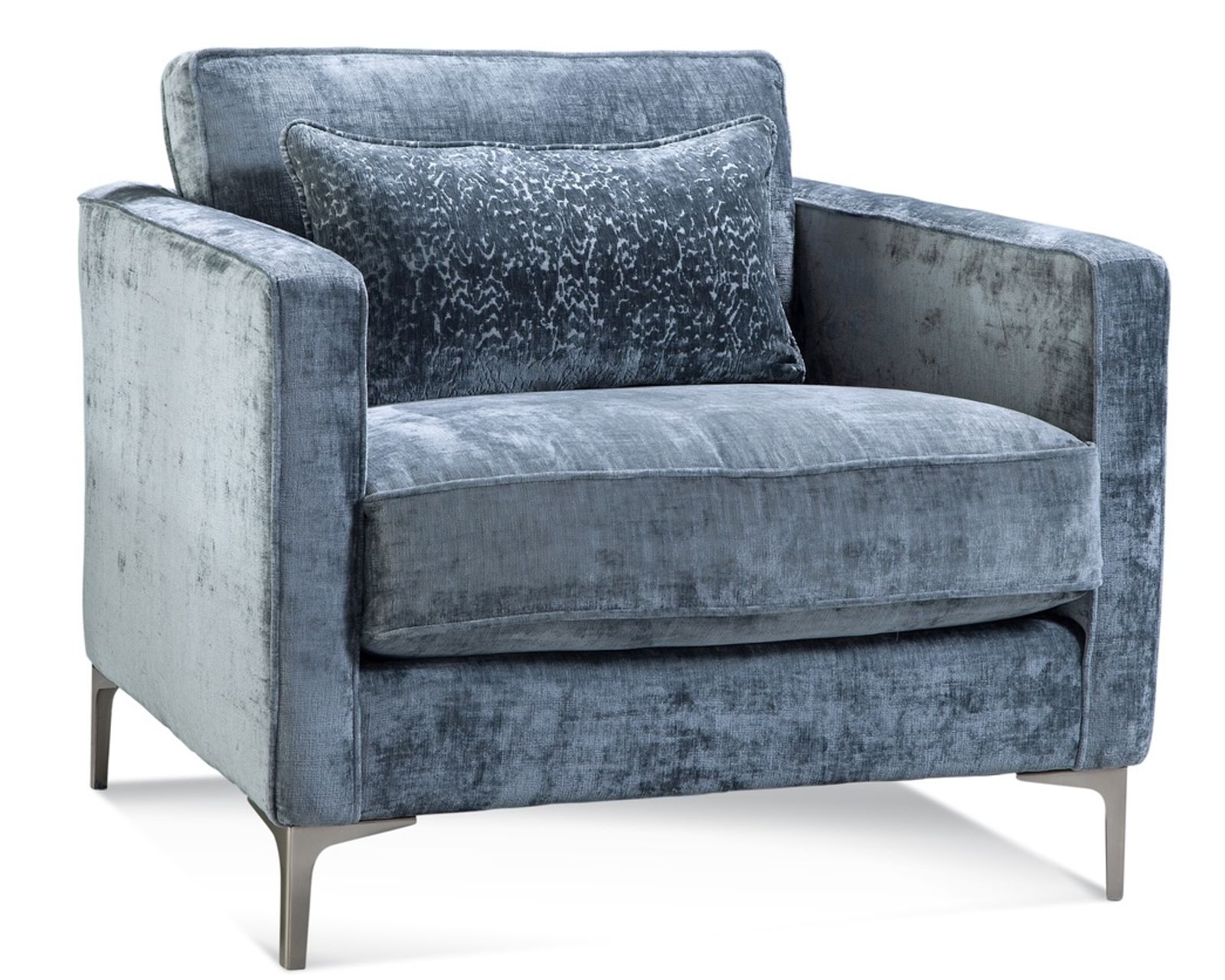 Lenox 90" Metal Leg Sofa (+69 fabrics) - Lenox Chair