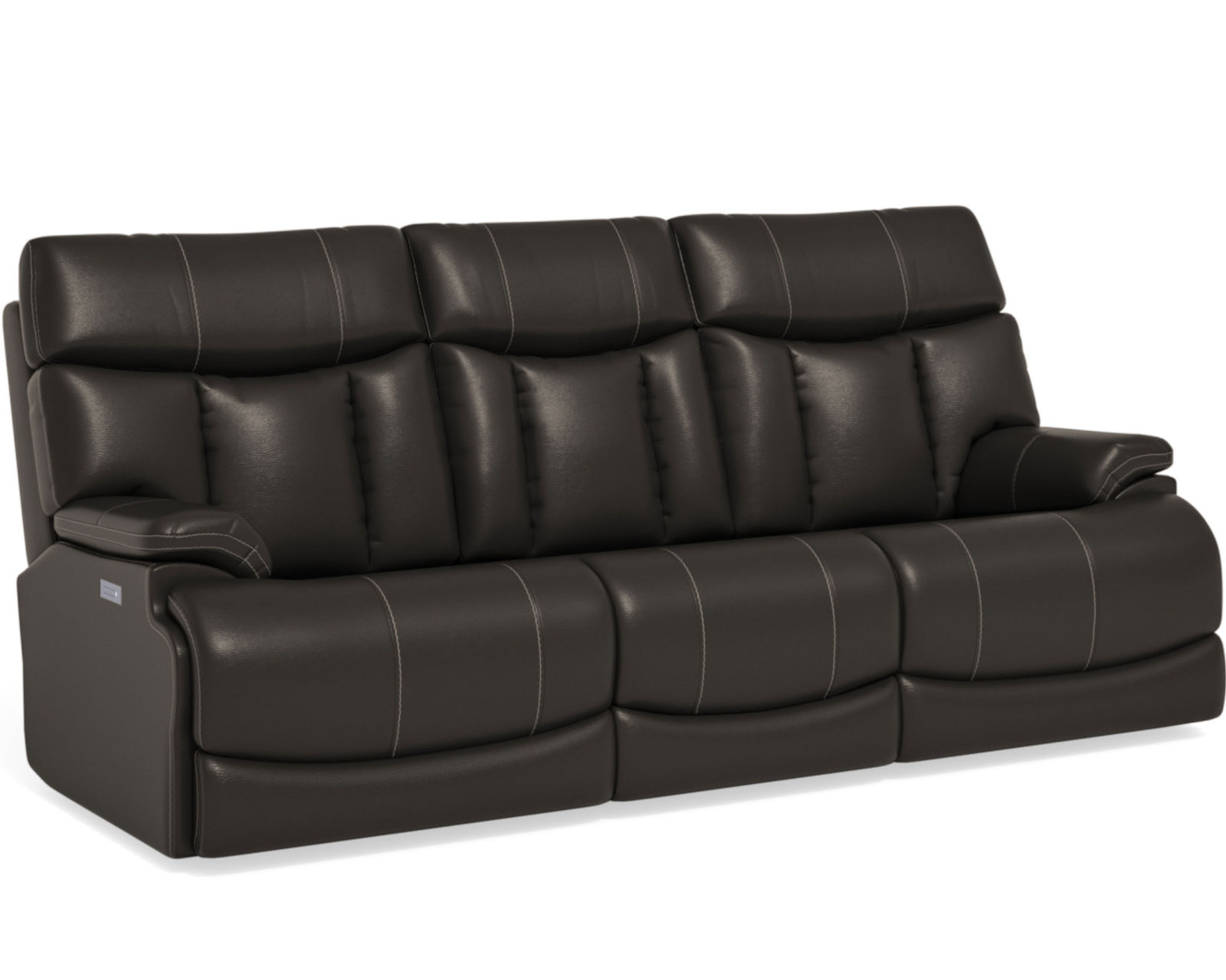 Clive Power Reclining Loveseat with Power Headrests and Lumbar (374-00) in stock - Clive Power Reclining Sofa with Power Headrests and Lumbar