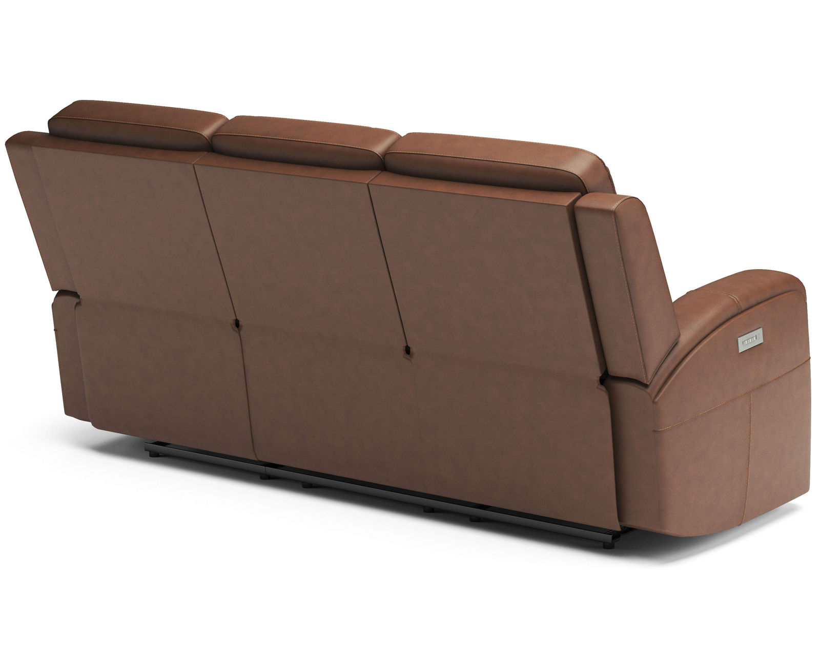 Linden Leather Power Reclining Sofa with Power Headrests and Lumbar (946-72) ZERO GRAVITY - In stock