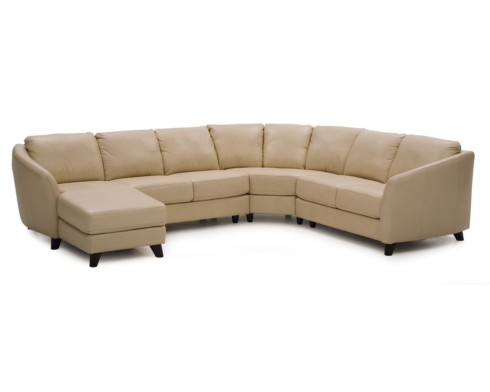 Alula 77427 Sectional (+50 fabrics) - Layout B: Four Piece Sectional 62" x 122" x 99"