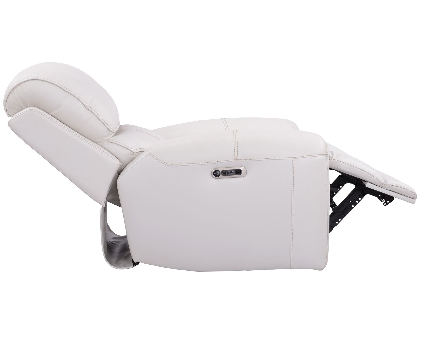 Empire Leather Power Headrest Power Recliner Ivory (In stock - Fast shipping)