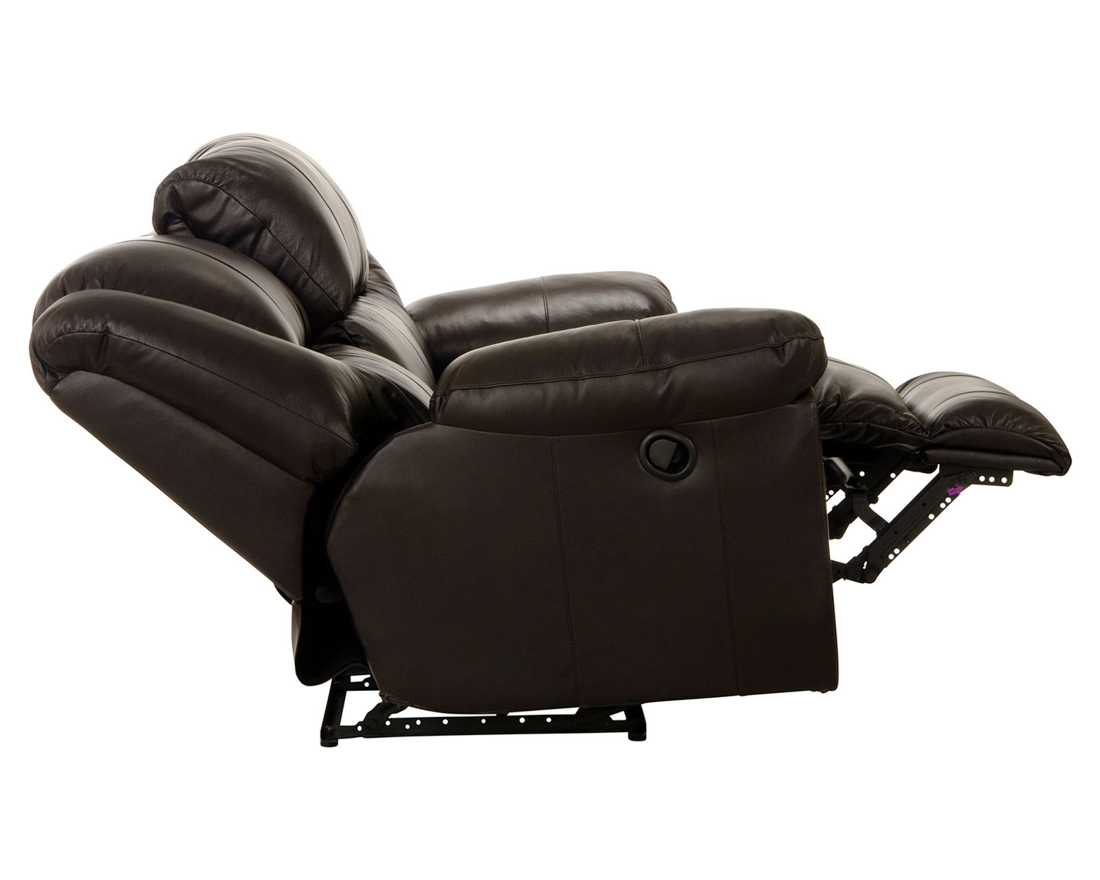 Transformer II Ultimate 90" Italian Leather Sofa w/3 Recliners & Drop Down Table - Exceptional Comfort Starts Here.
