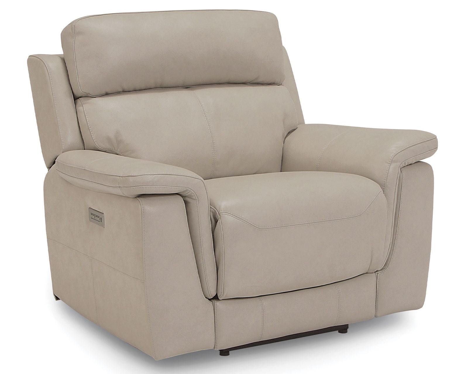 Henry 41051 Power Headrest Power Reclining Sectional (+100 leathers) - Henry Wallhugger Recliner