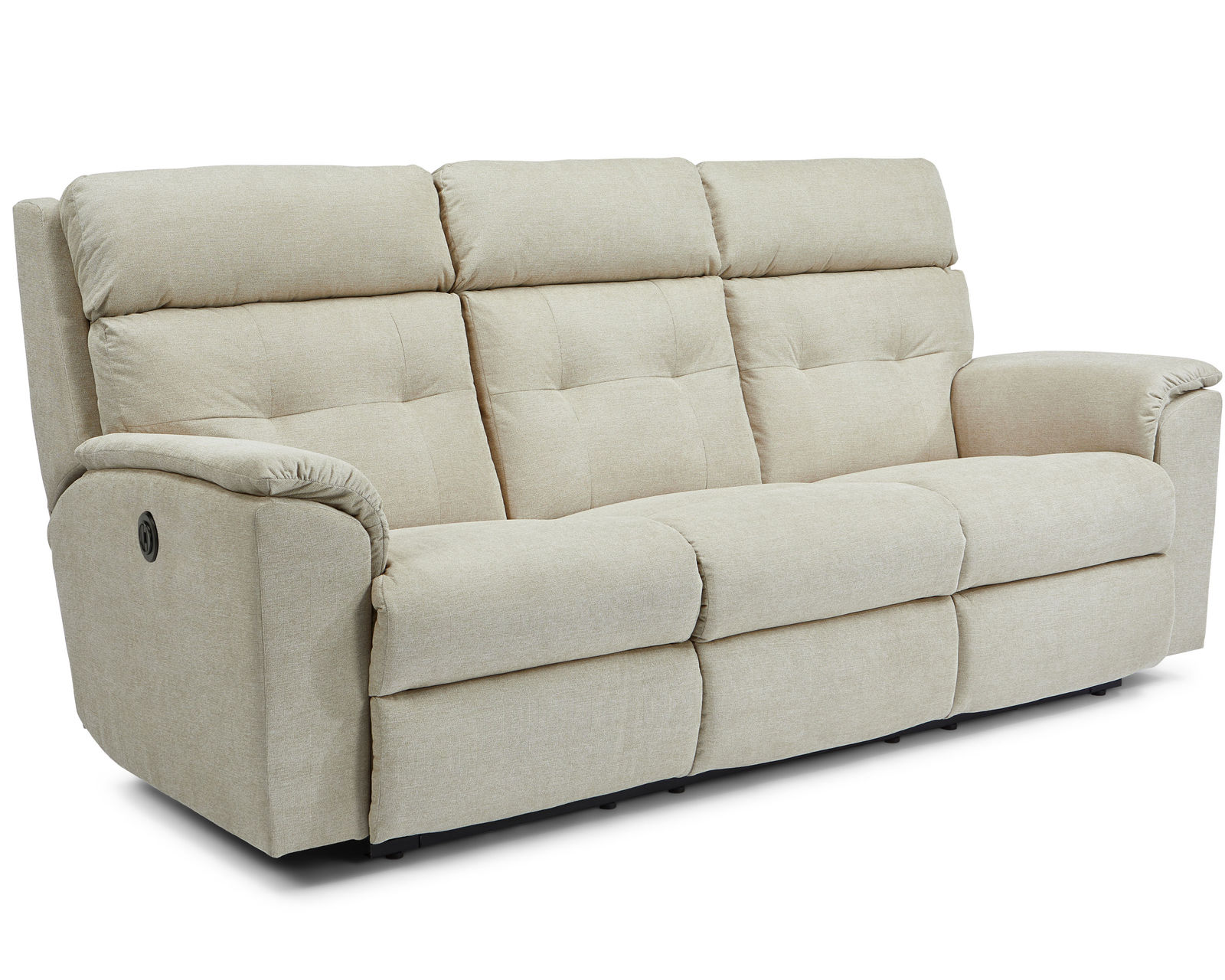 Mason 91" Reclining Sofa (Colors Available) - Your head, neck and lower back stay supported thanks to high-divide back cushions