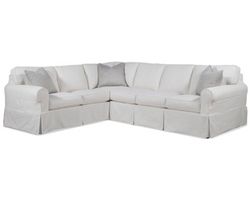 Bedford Slipcover Sectional (+69 fabrics)