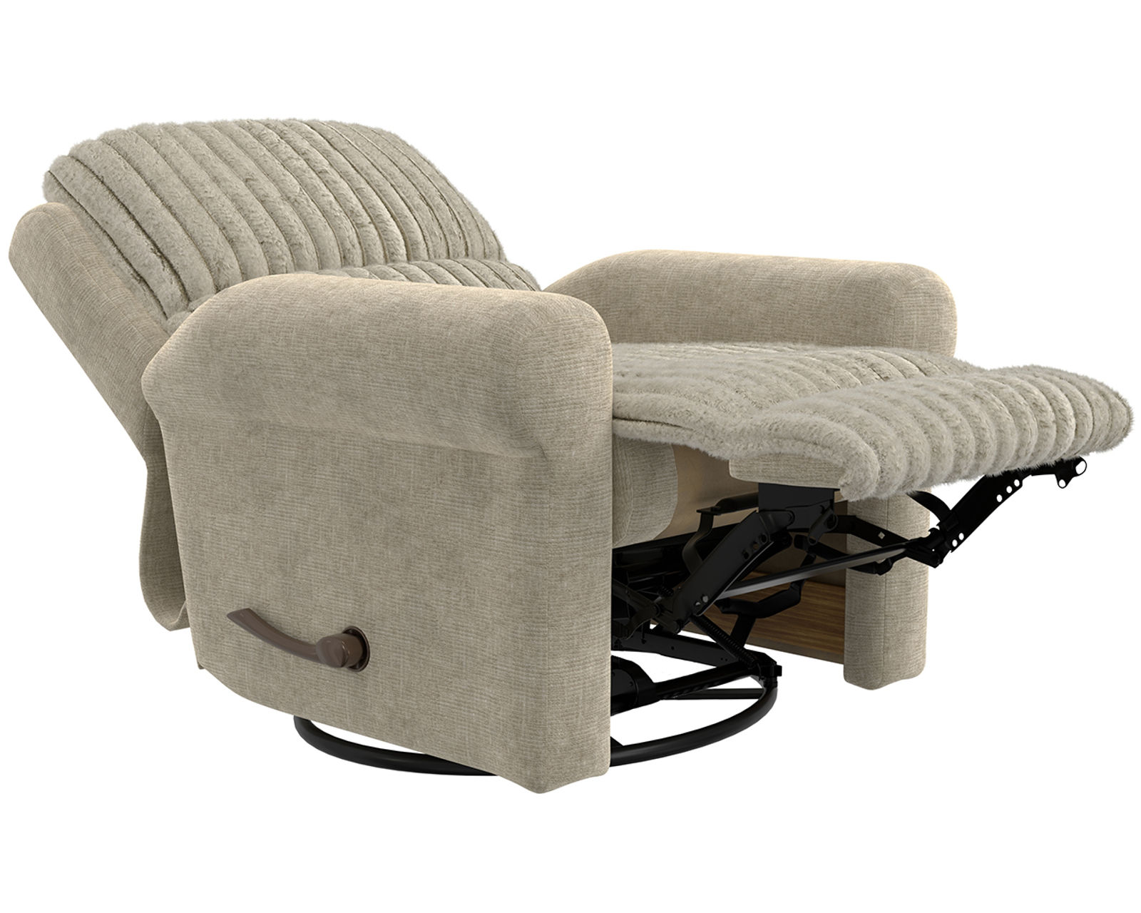 Foxy Rocker Recliner or Power Zero Gravity Recliner Fashion-Forward Comfort with Luxurious Faux Fur (two colors) - Relaxation Without Compromise.