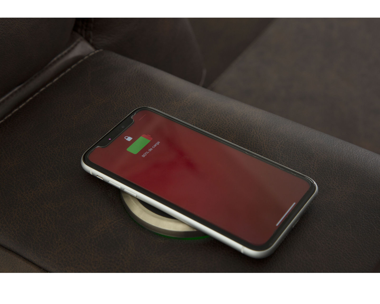 Armina 44010 Power Headrest Power Reclining Sectional (+50 fabrics) - Entertainment console includes cupholders - storage and wireless charging