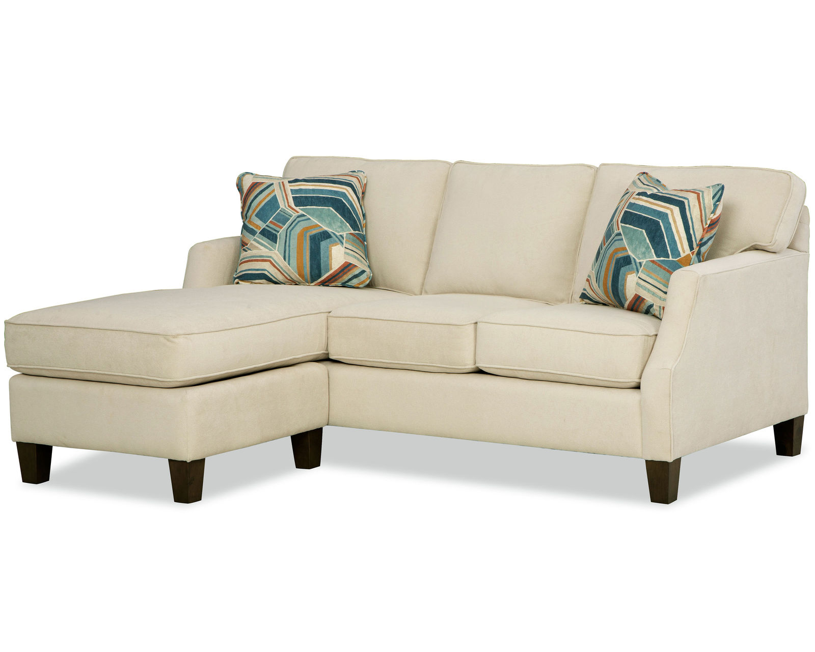M9 Stationary Sofa with Reversible Chaise (100+ Performance fabrics) Make it yours - Reversible chaise can be featured on the left or right side