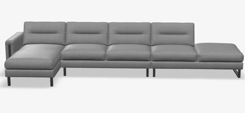 Layout K: Three Piece Sectional 61" x 160"