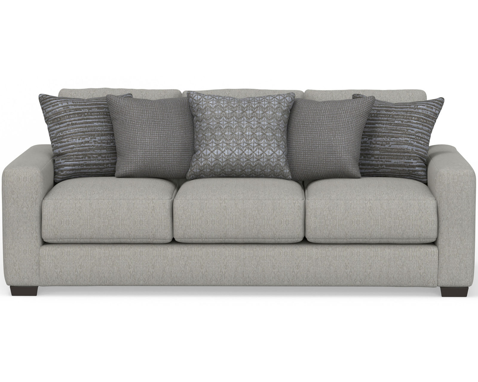 Hyde Park 94" Stationary Sofa (2 colors) includes pillows