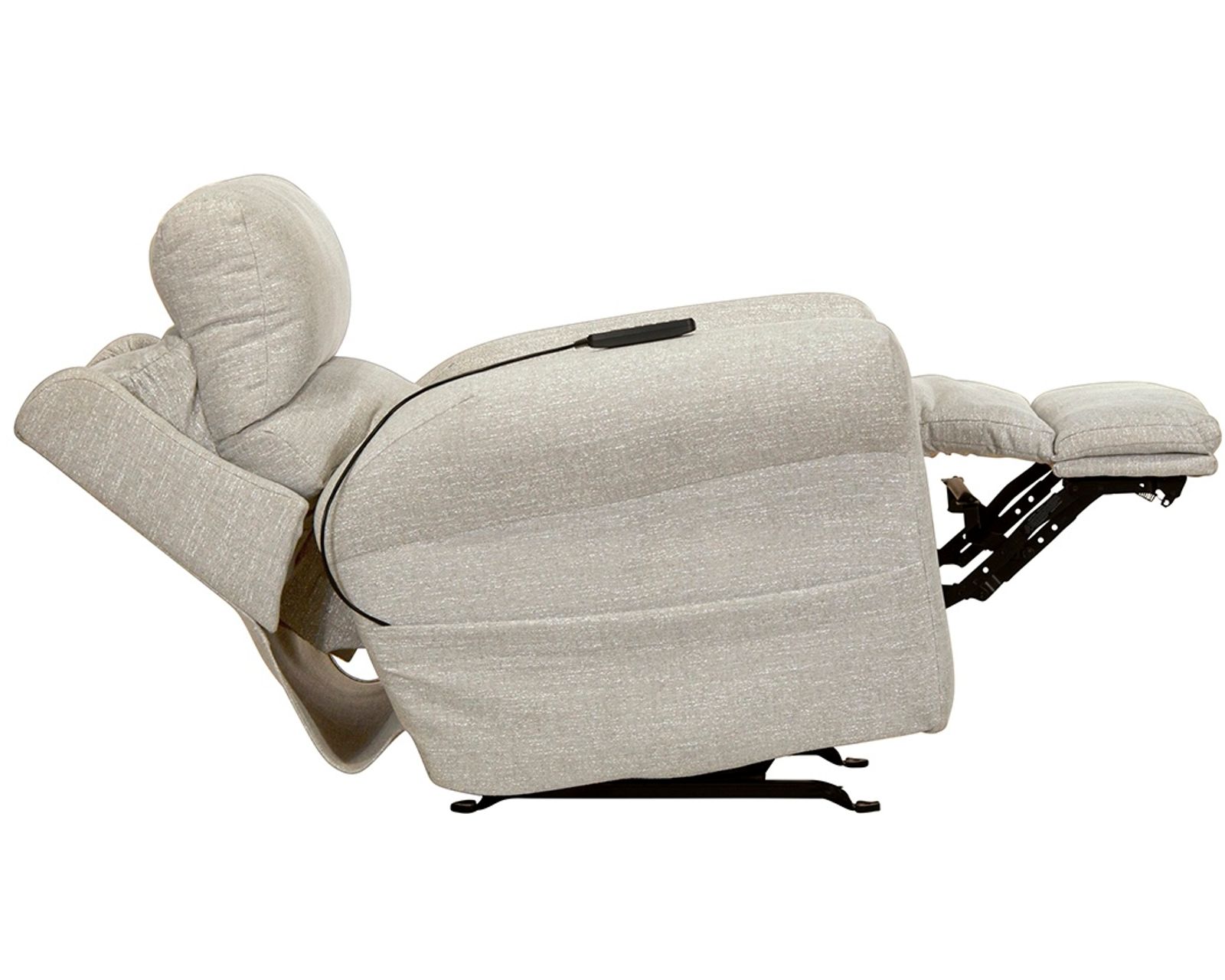 Unity Power Headrest Power Rocker Recliner with CR3 Heat & Therapeutic Massage Nanobionic Performance Fabric (2 colors) - Relax Smarter with Nanobionic® Performance Fabric.
