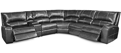Layout B:  Six Piece Reclining Sectional 130" x 117.5"