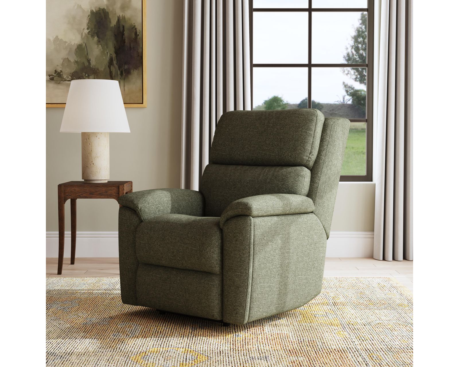 Porter 2865 Triple Power Recliner (+90 fabrics) - Porter Power Recliner with Power Headrest & Lumbar