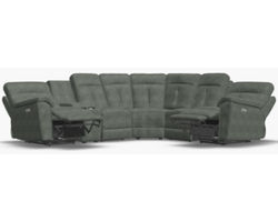 Oakley 41187 Power Headrest Power Reclining Sectional (+50 fabrics)