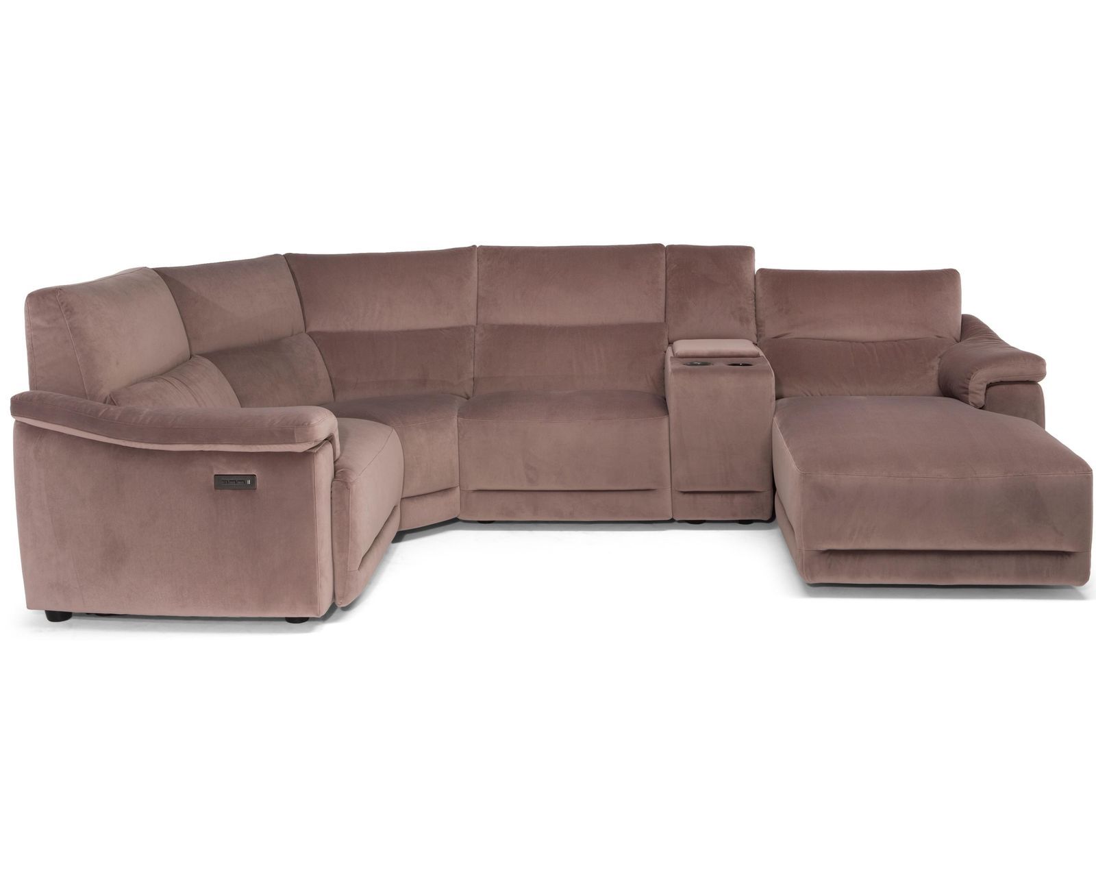 Brama C070 Triple Power Reclining Sectional (+40 fabrics)