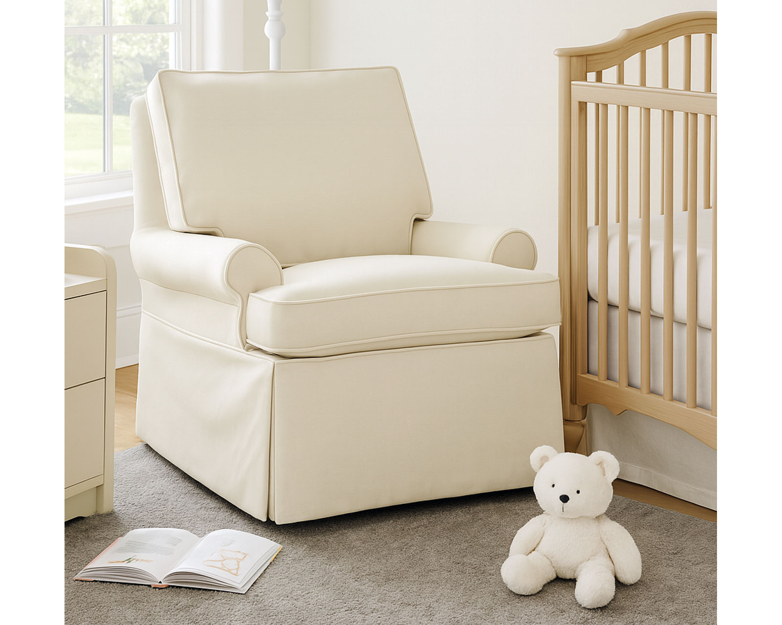 Alero 0559 Slipcover Swivel Chair (+100 performance fabrics) - +100 performance fabrics