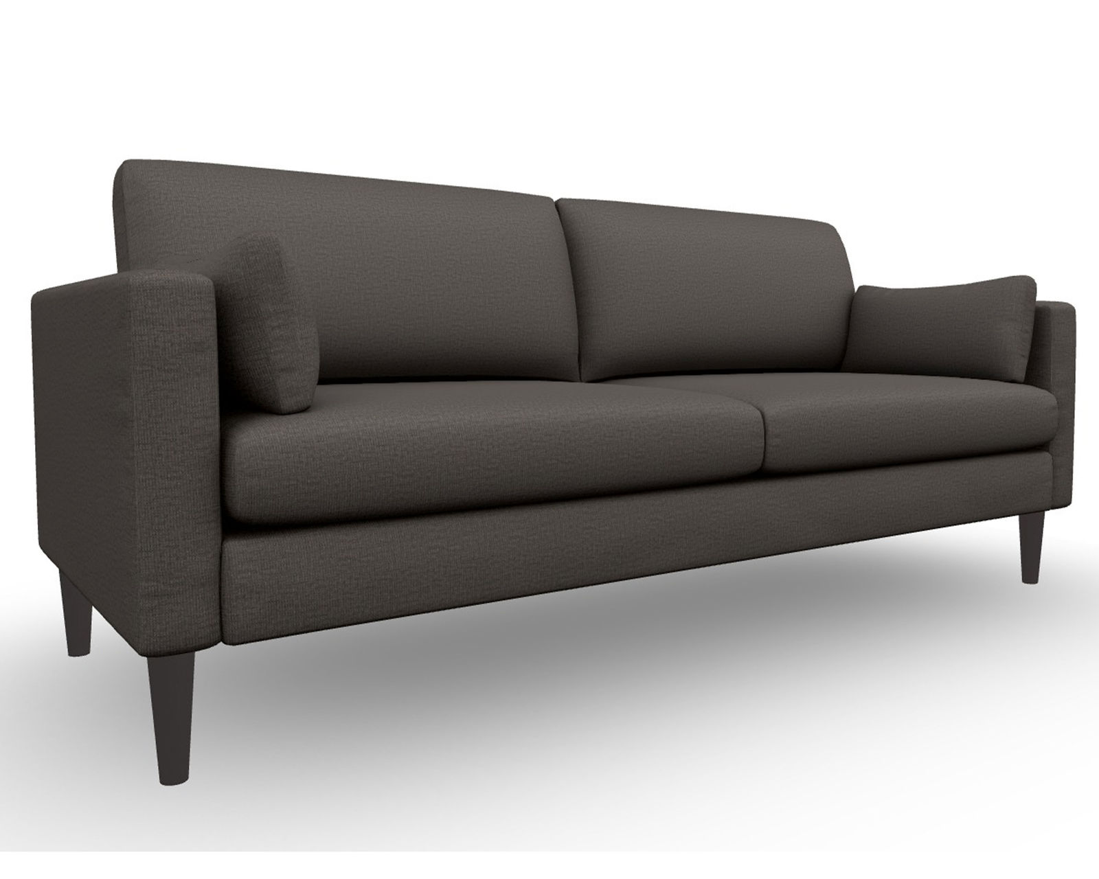 Trafton S10 Sofa (+139 fabrics) - Trafton Sofa in Charcoal Performance Fabric