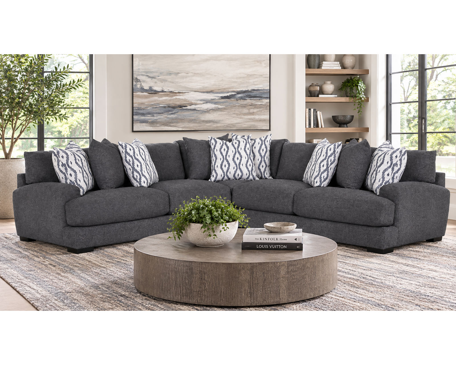 Journey 808 Modular Sectional (Modern Luxury. Deep Comfort. Designed Around the Way You Live.) - Beautifully Designed Rooms. Effortlessly Yours.