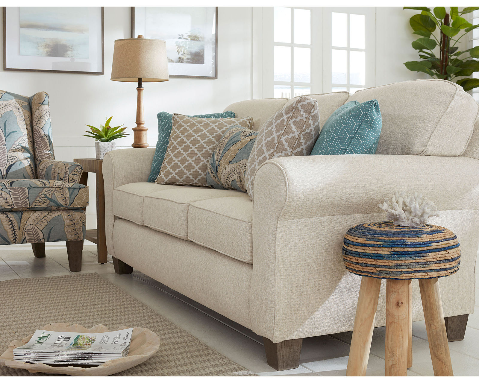 Annabel Stationary Sofa (+139 fabrics) 83" - Annable Sofa