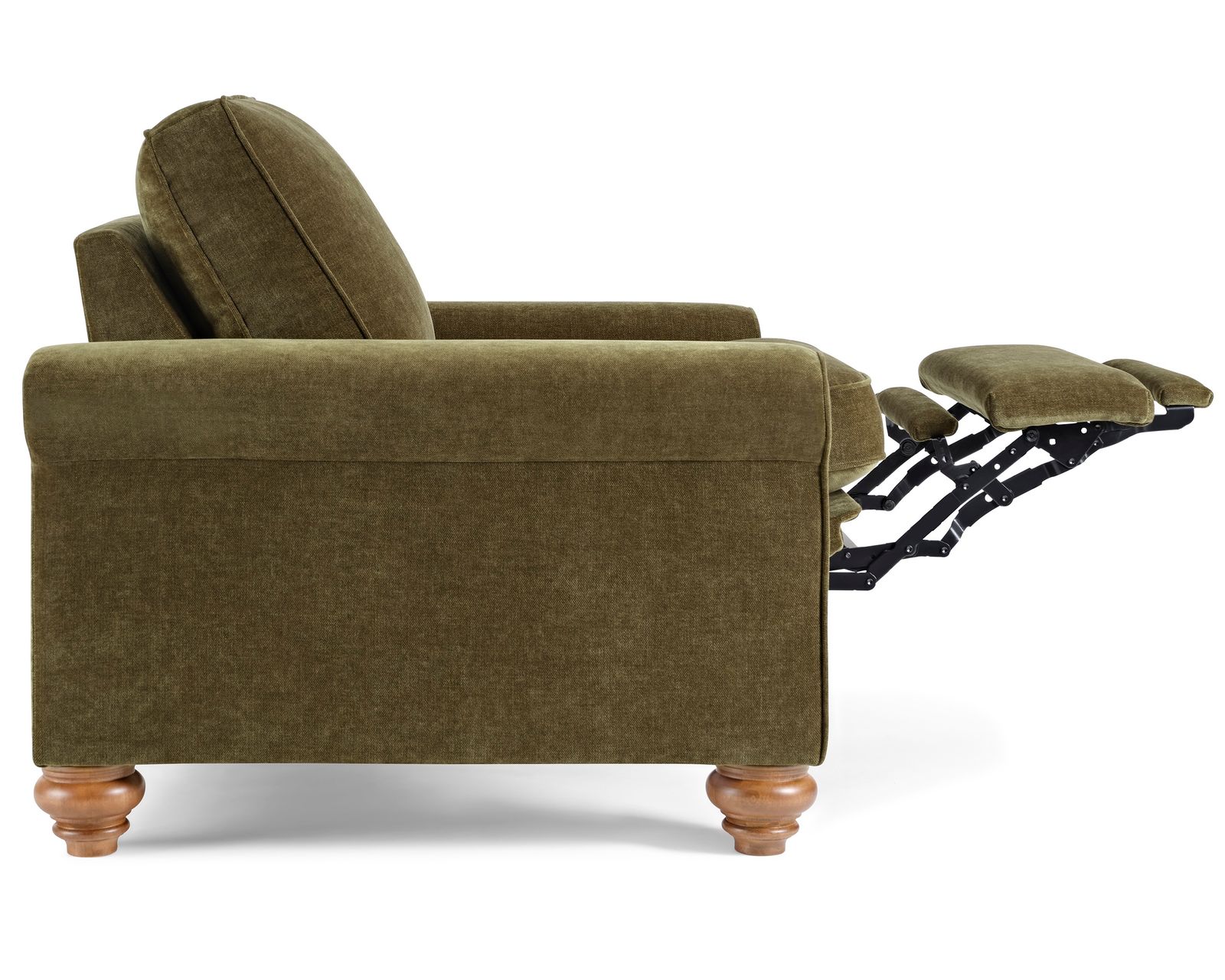 Weston 88" Power Incliner Sofa (+100 fabrics) 3 wood finishes - Exceptional Comfort. Endless Customization.
