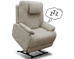 Zecliner 1092 Triple Power Lift Sleep Recliner with Heat and Massage (6' 0" and taller) in stock