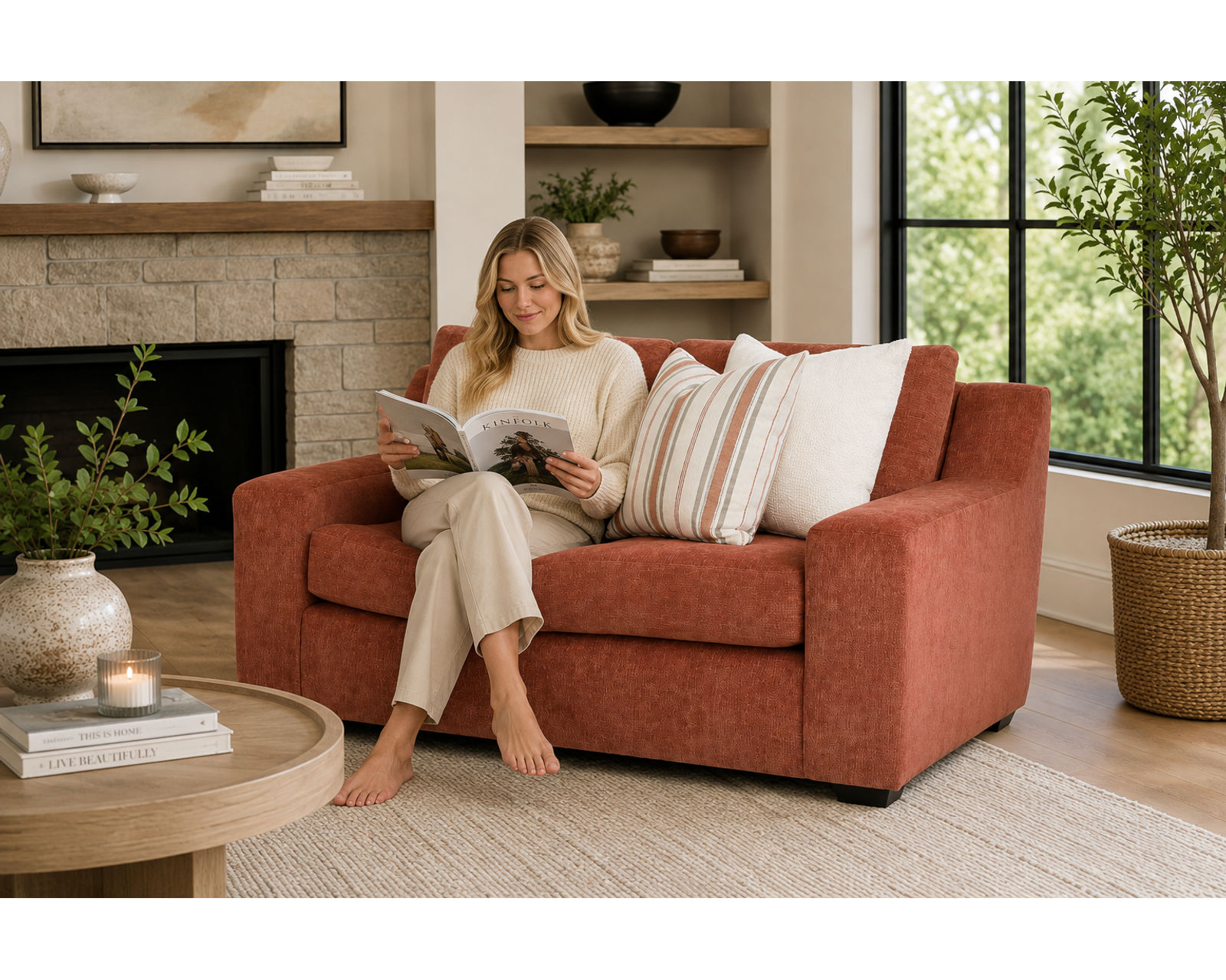 Dahlia 90" Sofa (Modern Style. Sink-In Comfort. Made for Everyday Living) - The Luxury Look You Love—At a Price You’ll Love.