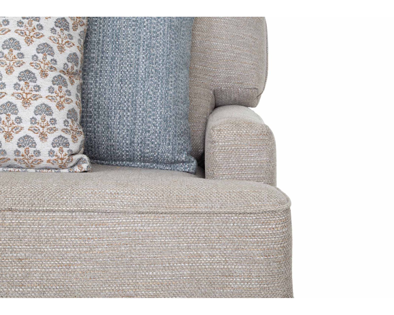 Imari 100" Extra-Wide Sofa (Grand in Scale. Effortless in Comfort) - Includes All Decorator Pillows