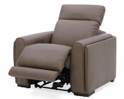 Sola Power Headrest Power Lumbar Power Recliner with Heat and Massage (wide seat) 2 Colors - in stock