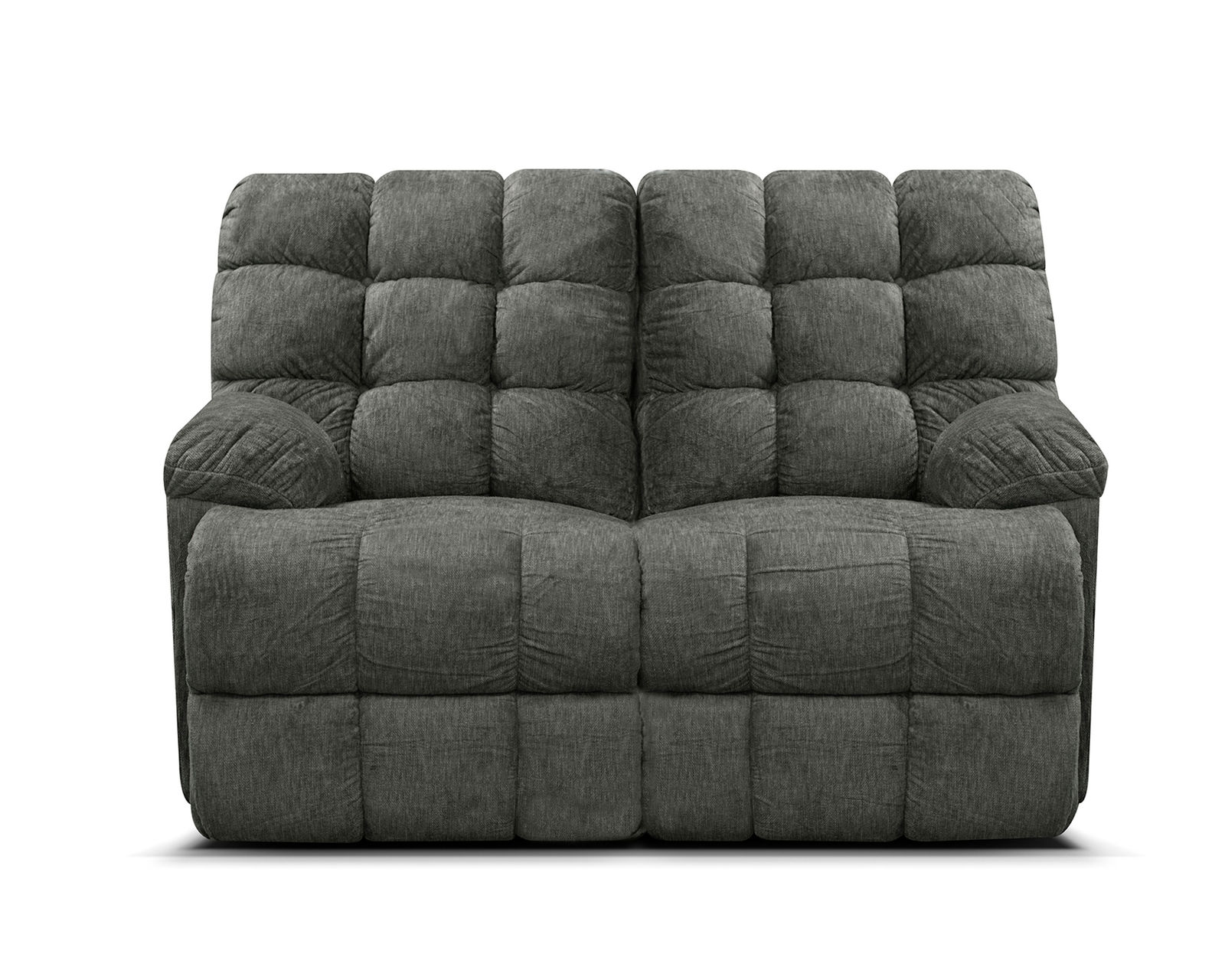 Marshmallow 87" Reclining Sofa - EZ200  (+100 Standard and Performance Fabrics) - Marshmallow 63" Double Reclining Loveseat
