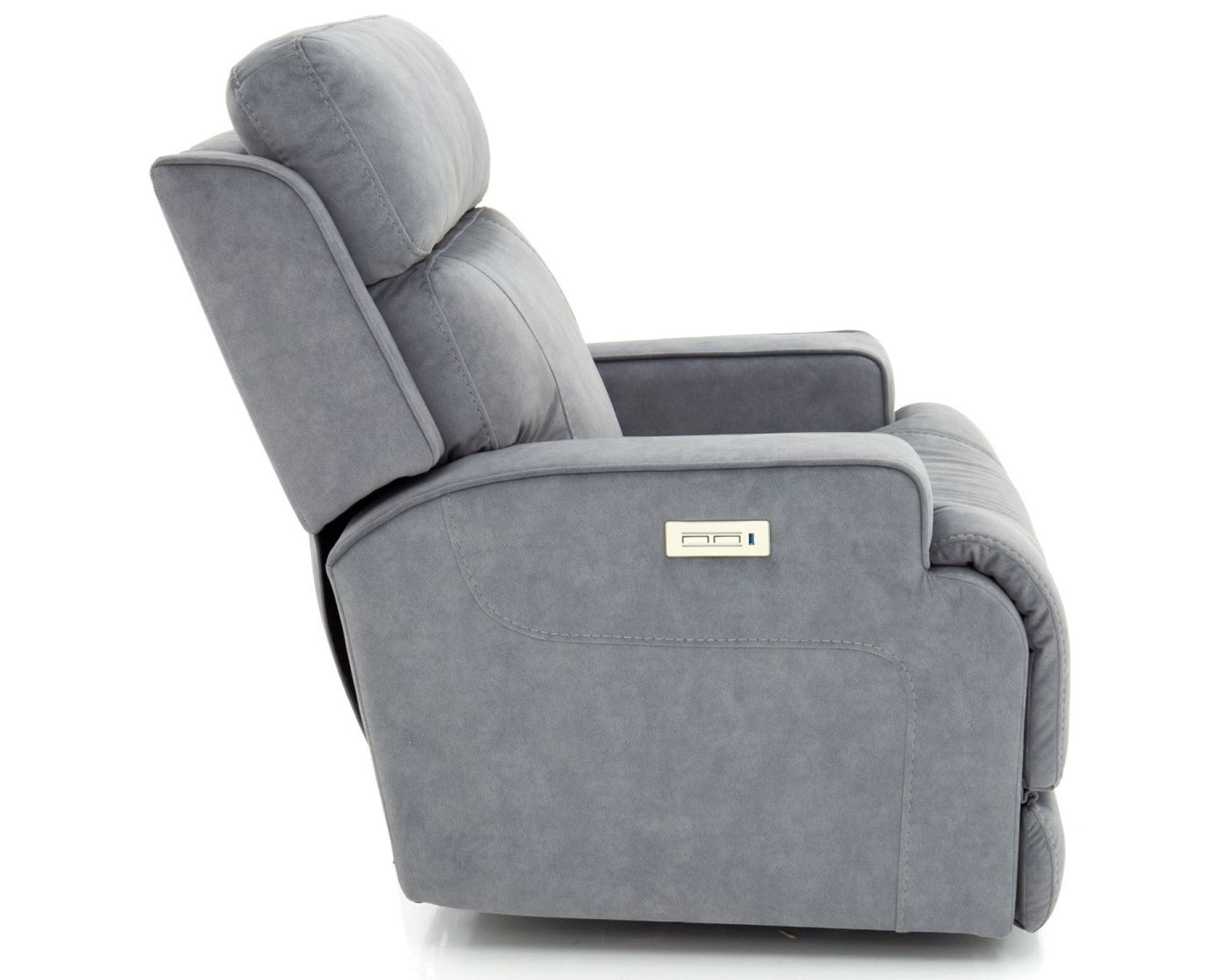Ashbee Zero Gravity Power Recliner w/Power Head Rest & 3" Footrest Extension (Dolphin) In stock