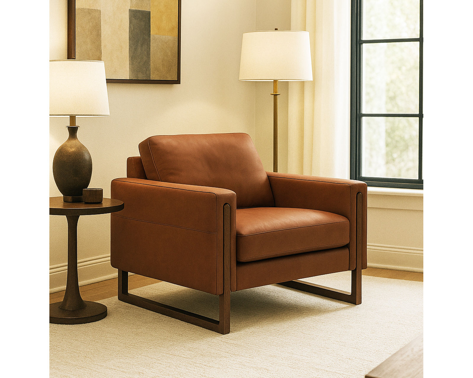 Brookes 77696 Chair (+100 leathers)