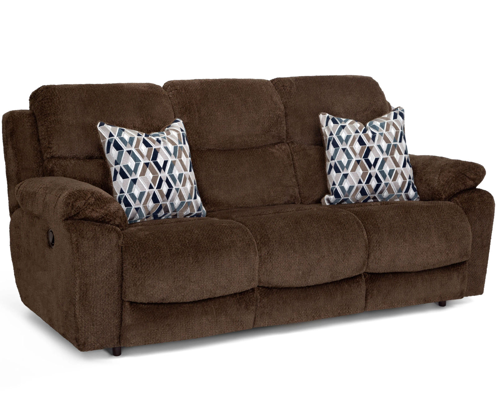 Dayton Rocker Recliner (+2 colors) - Dayton Reclining Sofa in Fudge