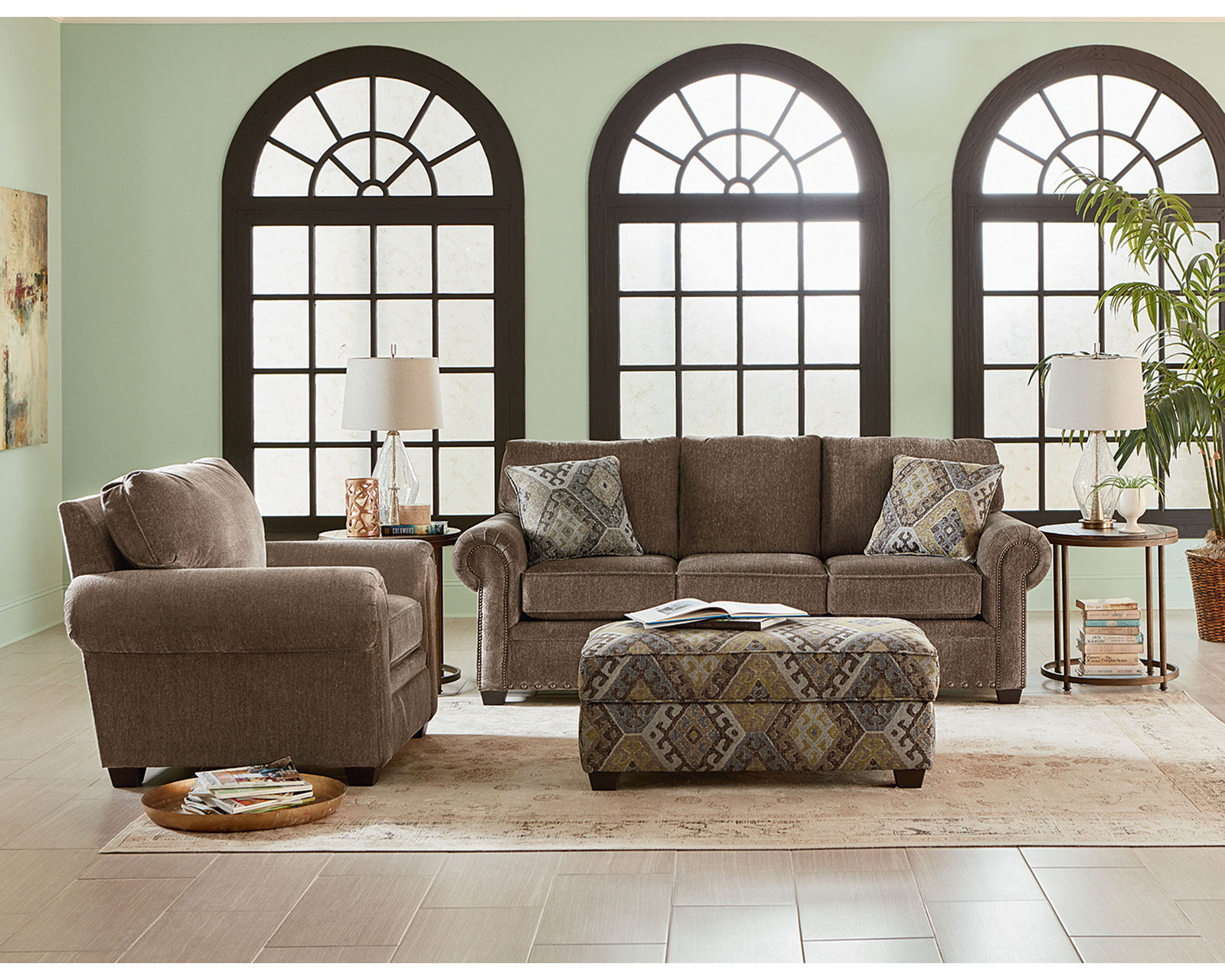 Brett 89" Sofa  (+101 Standard and Performance Fabrics)