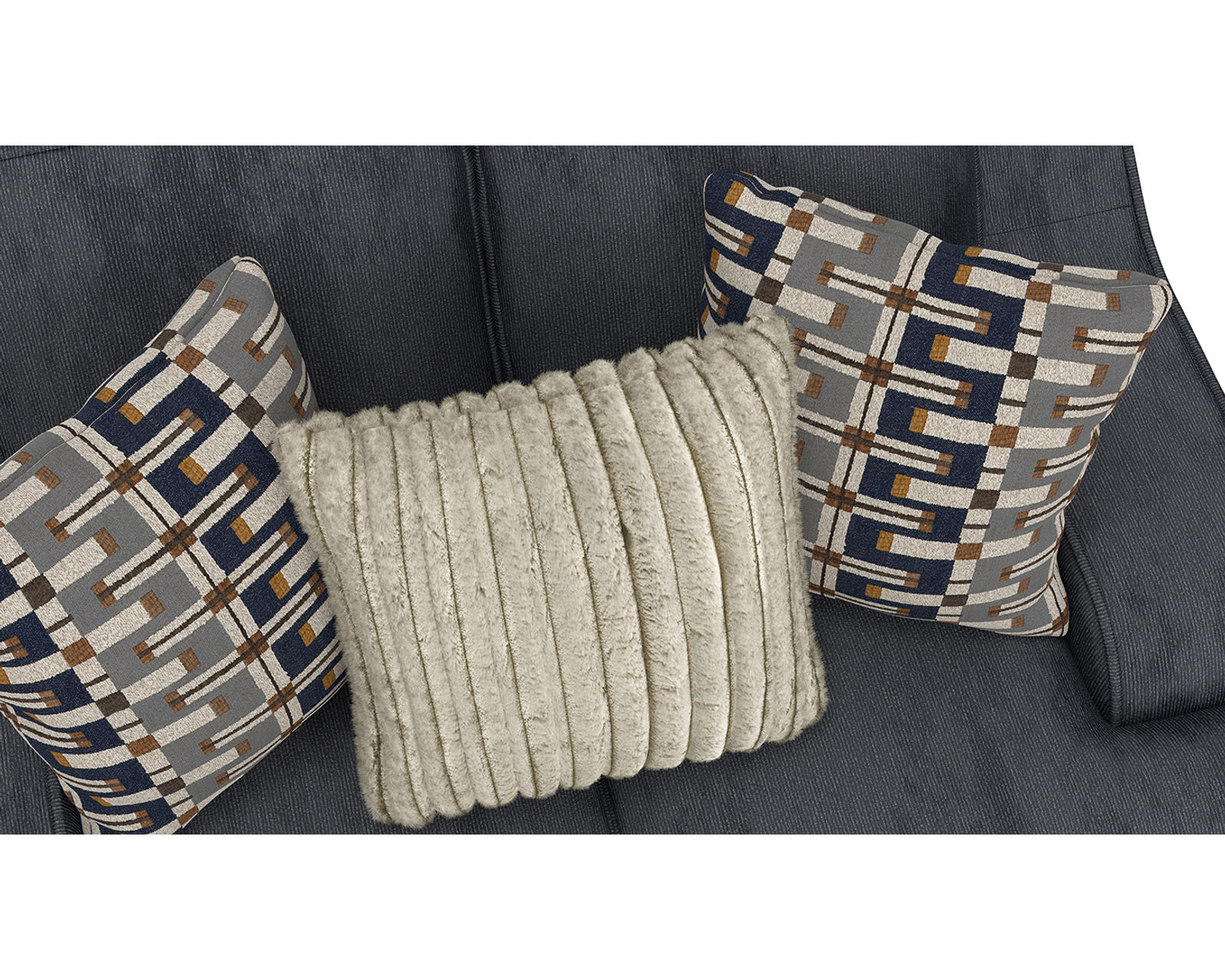 Olympus 98" Oversized Sofa (2 colors) includes pillows - 90+ Years of American Comfort.