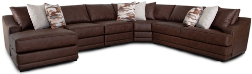 Layout E:  Four Piece Sectional 62.5" x 173" x 173"