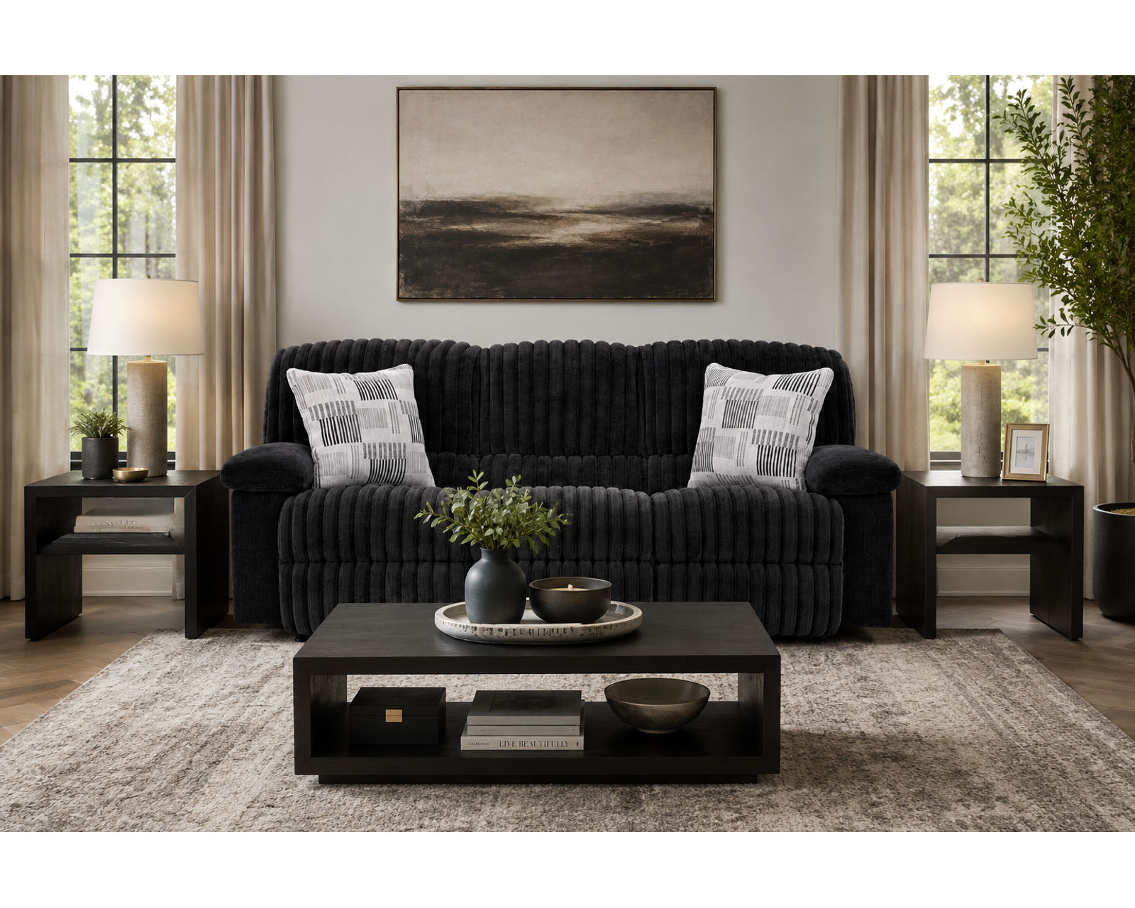 Comet 85" Lay Flat Reclining Sofa (includes pillows) - Where Comfort Comes Home.