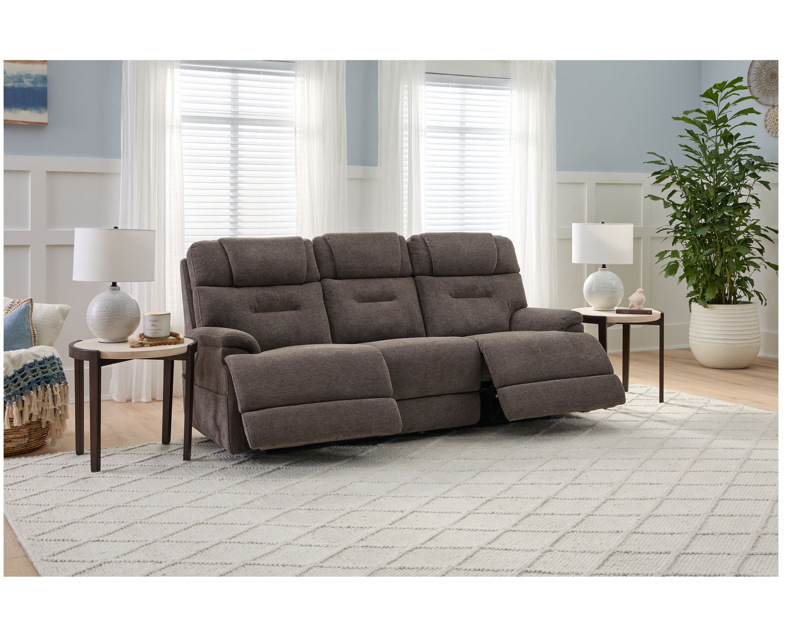 Zofa 1080 Power Sleep Sofa with Zero Gravity, Power Headrests, Lumbar Heat and Massage (3 colors) in stock