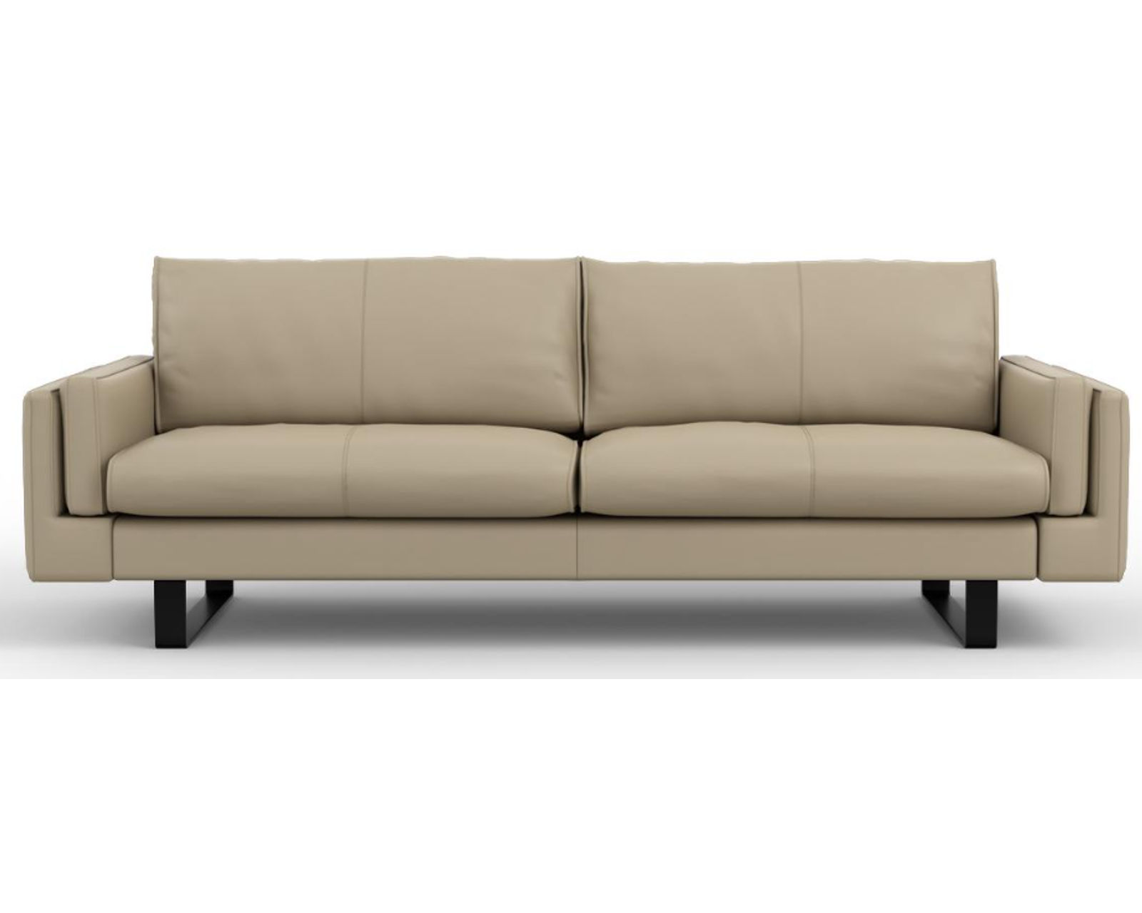 Endless 92" or 103" Leather Sofa (+20 leathers)